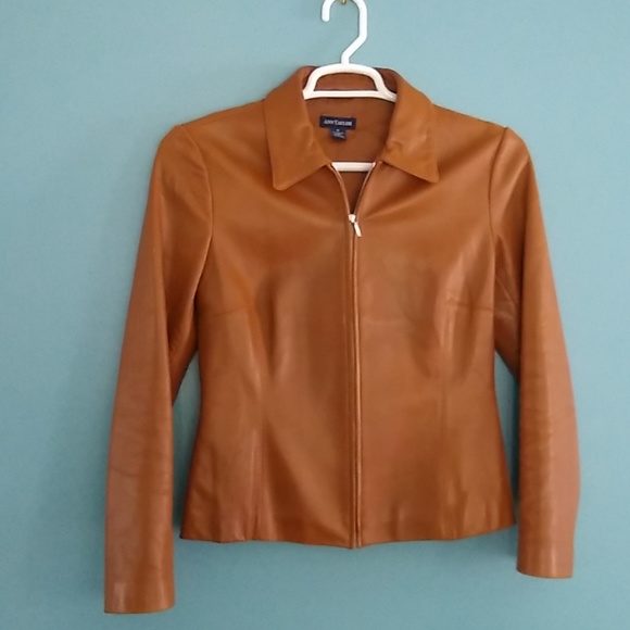 Ann Taylor Jackets & Blazers - Ann Taylor leather jacket